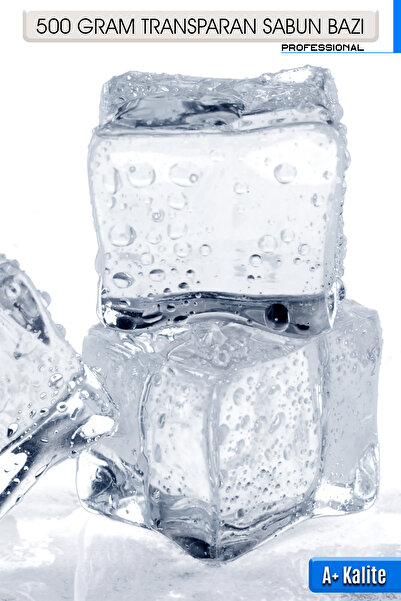FANTASTİK SANAT ATÖLYESİ A+ Kalite Şeffaf Transparan (Transparent) Sabun Bazı - 500 Gram