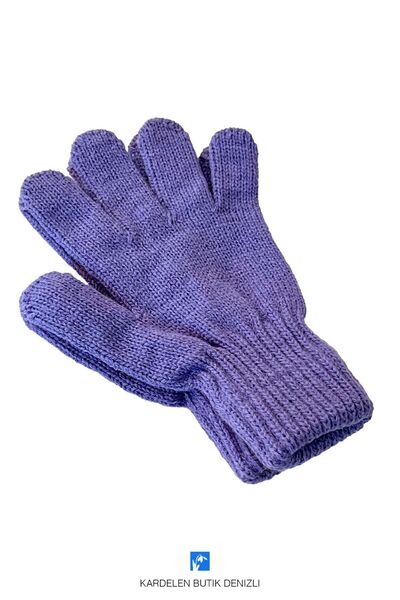 Kardelen Butik Denizli Mănuși Orlon pentru copii cu degetul complet (vârste 5...