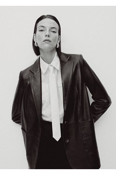 MANGO Woman Σκουλαρίκια με πλέξη