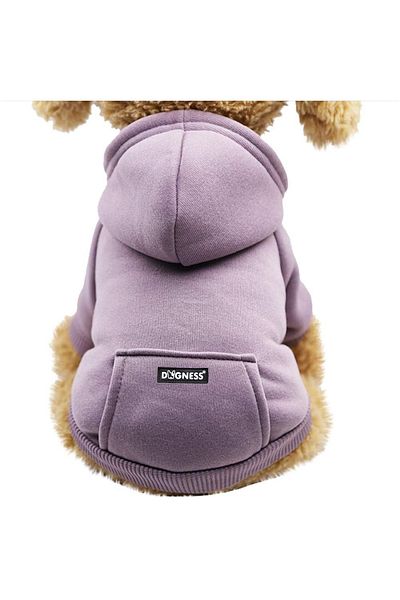 Dogness Lilac Dog Hooded Sweatshirt