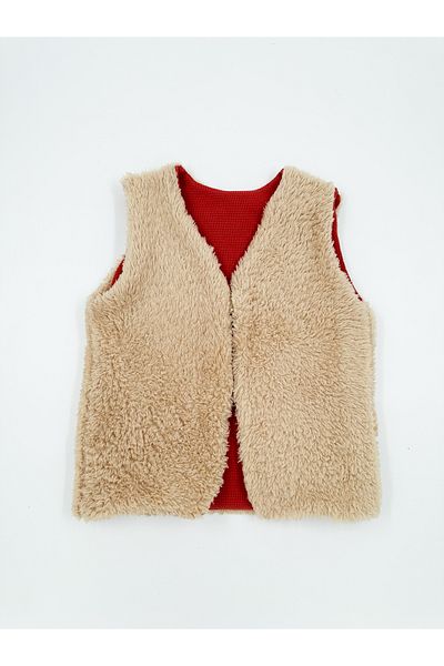 minial COTTON DOUBLE SIDED CHILDREN'S VEST