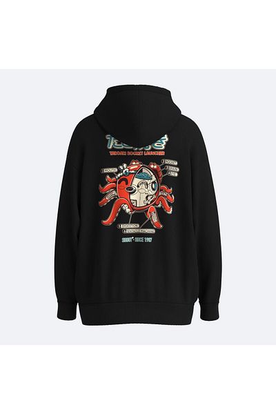 Shout Υπερμεγέθη Shout Takoaki Rocket Launcher Unisex Hoodie