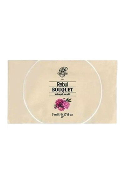 Rebul Dökme Kolonyalı Mendil Buket Tekli 50 adet Cafe Otel