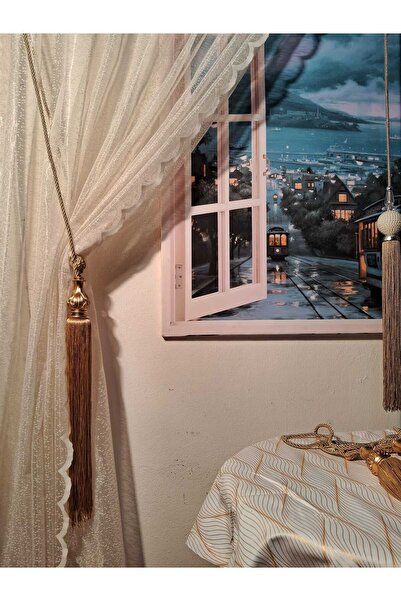 Üçbey Dispozitiv de ridicare a perdelei de fundal Kornise Tactical Tavan Orna...