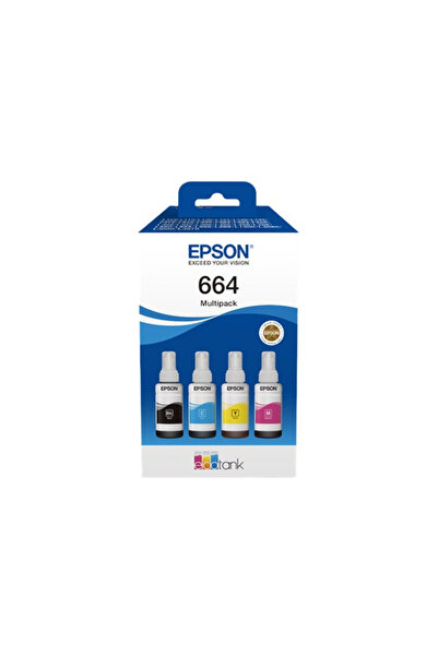 EPSON C13T66464A (664) L550/ L200/ L220/ L355/ L365 Cartuș Multipack 4 culori