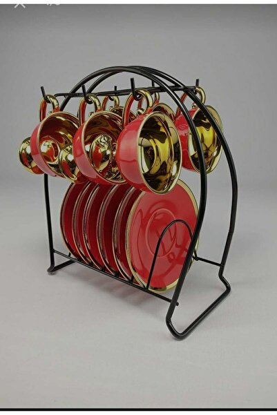 İNALİ STORE Inali Store Siyah Kupa Ve Fincan Askılığı Standı