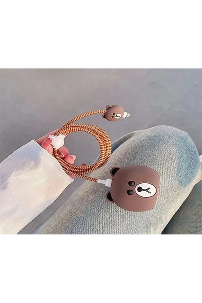 MİMOZA PARK Iphone 18w/20w Uyumlu Şarj Aleti Kılıfı, Şarj Kablosu Örme Aparat...