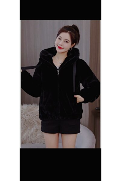 GENÇ MODA سترة ويلسوفت بولو القطيفة