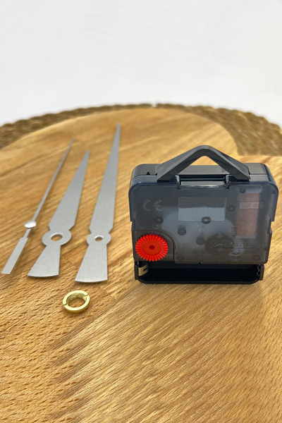 artrimo Duvar Saati Mekanizması Göbeği, Akrep Yelkovan Saniye, Akar, Askılı, ...