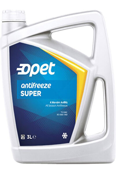 opet Antifiriz Mavi 2022 Üretim Buz Kazıyıcı Hediyeli