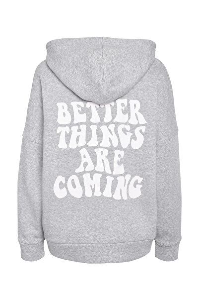 Noisy May Nmalden L/S Volná mikina s kapucí Jrs Noos