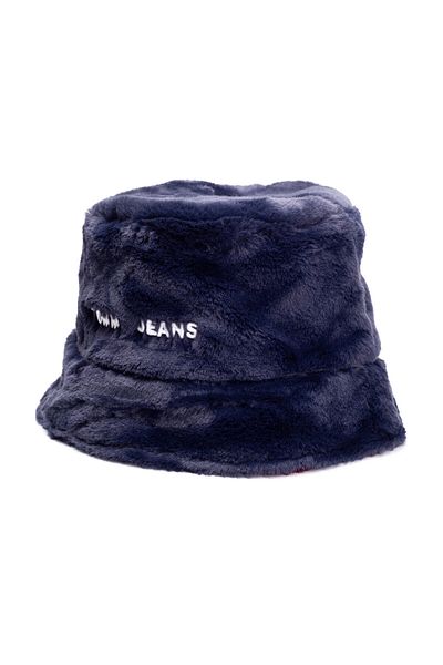 Tommy Jeans HAT, REVERSIBLE, FOR WOMEN, BI-COLOR, WITH LOGO