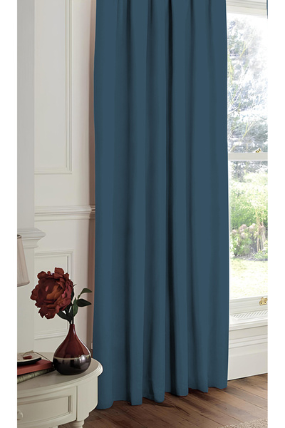 Brillant Velvet Textured Background Curtain Extrafor Drawstring Plain Stitched