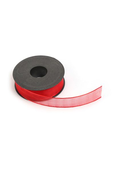 Aker Hediyelik Κόκκινη Κορδέλα Σιφόν 2,5cm 20μ