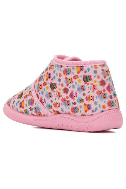 İmerShoes Flexible and Velcro Pink Slippers - Nursery Shoes for Boys and Girls 263