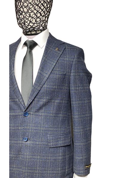 Alberto Martini Slim Fit Jacket 100% Wool Jacket