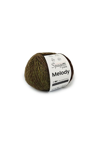 Spagettiyarn Πλεκτό νήμα Melody Ebruli