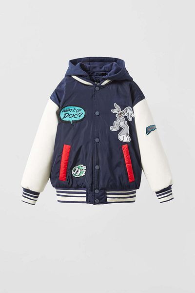 MİNİKO KİDS Buggs Bunney Zipper Raincoat Coat