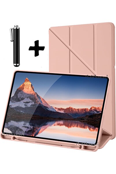 m.tk moveteck Honor Pad X9 11.5 inç Tablet Kılıfı Kalemlikli Akıllı Silikon K...