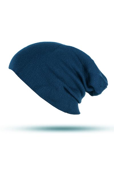 FORUM Men's Beret Petrol Blue Thin Light Long Style Model 0865-1245