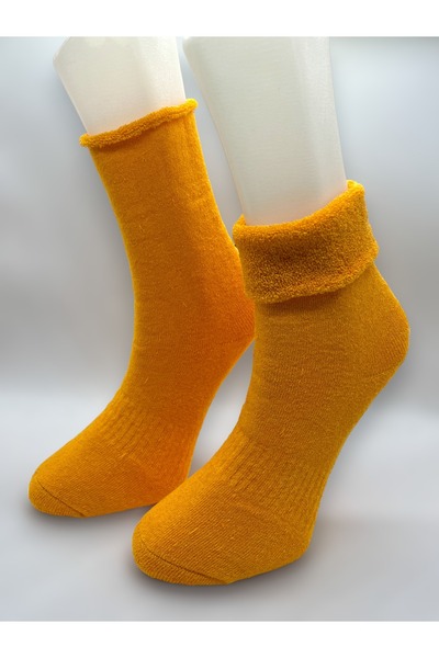 CİHO Zokni 6 pár női téli, vastag, hullámos, rugalmas, bordó hőzokni