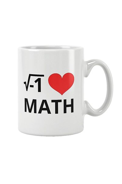 qoeuyl boutique كوب مطبوع عليه هدية لطلاب الرياضيات من I Love Math