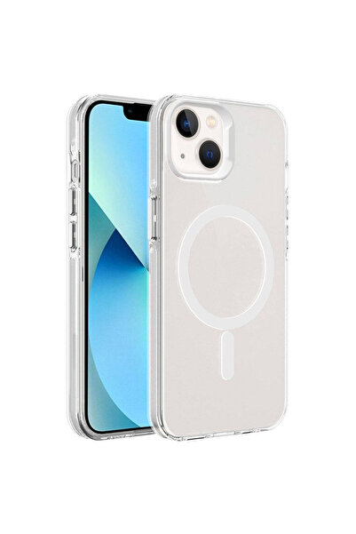 Rivor Apple iPhone 15 Plus Uyumlu Kılıf Kamera Çıkıntılı Magsafe Şarj Özellik...