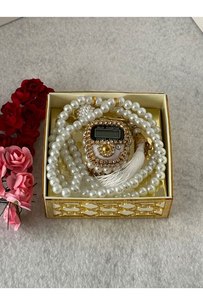 Markapolin Δώρο Mawlid μαργαριταρένιες χάντρες προσευχής και καμπάνα
