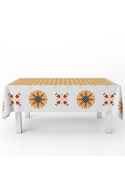 ZELAL Klasik Okul Sıra Masa Örtüsü - Dertsiz, Leke Tutmaz, Kolay Temizlenir