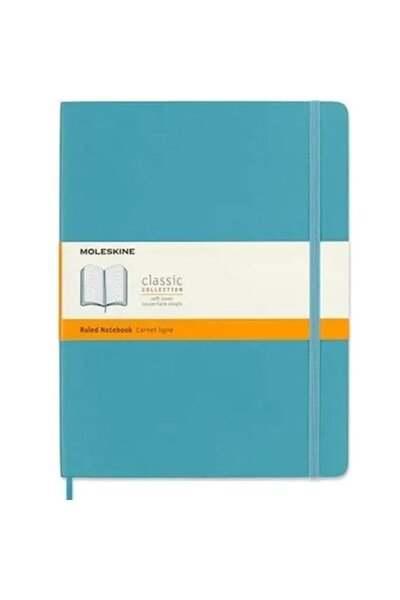 Moleskine Caiet XL Rul Soft Reef Blue