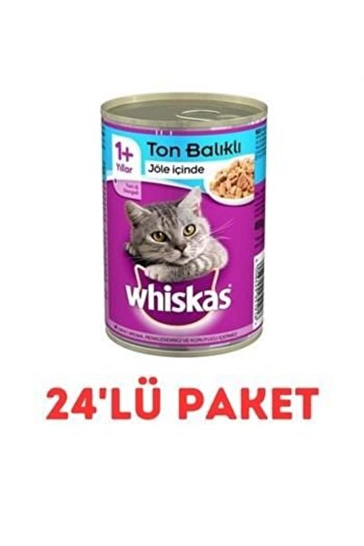 Whiskas Ton Balıklı Kedi Konserve 400 Gr 24'Lü Paket