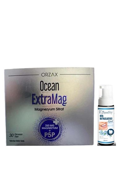 Ocean Magnesium Citrate Effervescent 30 Sachets - Teeth Whitening Foam H