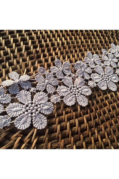 Dost Floral Guipure Lace Width 7 Cm 10 Meters