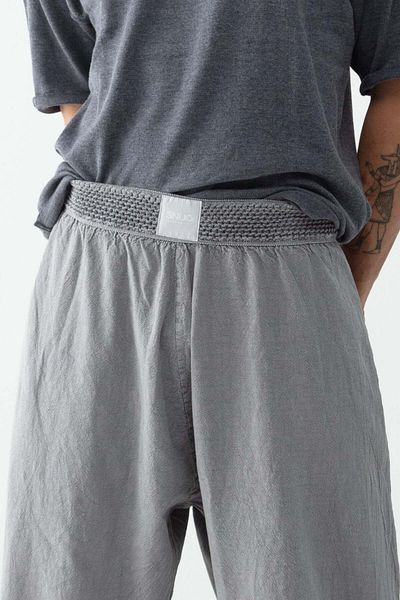 snugbrandwear Silver Baggy Pants