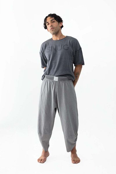 snugbrandwear Silver Baggy Pants
