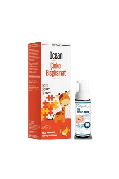 Ocean 150mlZinc Bisglicinate - Banana Flavored - Whitening Foam Gift