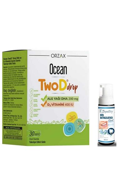 Ocean Vitamin D3 400IU30ml- Teeth Whitening Foam Gift