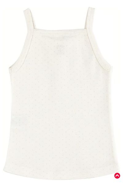 İdilbaby&Mamino IDILBABY&MAMINO Girl's 100% Cotton Undershirt with Rope Strap