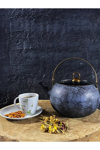 Sara Mutfak Eşyaları Granit bitki çaydanlığı