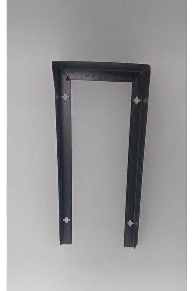 Acil Pano Diafon Small Zil Paneli Kapı Zili Koruyucu Metal Yağmurluk Aparatı 15x34x8 Antrasit