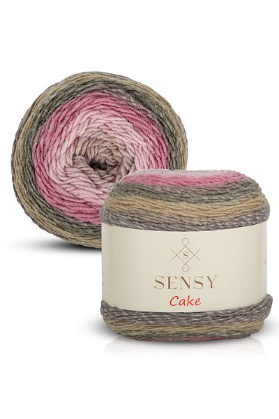 SENSY Cake Knitting Yarn 4 Pieces