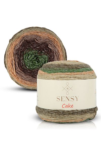SENSY Cake Knitting Yarn 4 Pieces