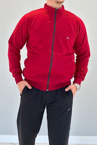 Remsa Spor Ανδρική φόρμα Lycra Combed Cotton 3714 Claret Red