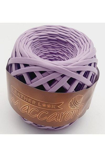 maccaroni yarn Αξεσουάρ Angel Bag Λιλά Χρώμα Maccaroni Δερμάτινο σχοινί