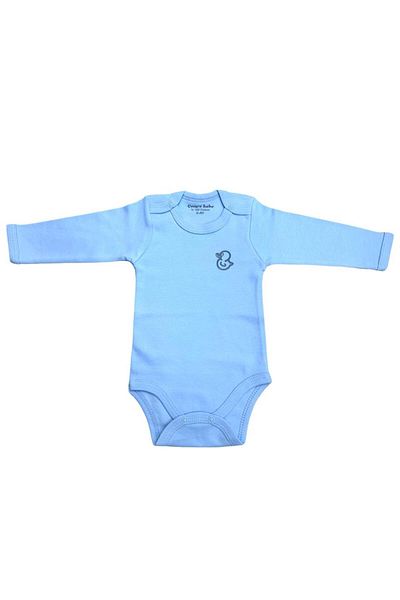 CEMRE BEBE 100% Cotton Long Sleeve 4 Pieces Snap Fasteners Bodysuit Badi