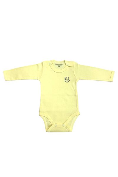 CEMRE BEBE 100% Cotton Long Sleeve 3 Pieces Snap-On Bodysuit Badi