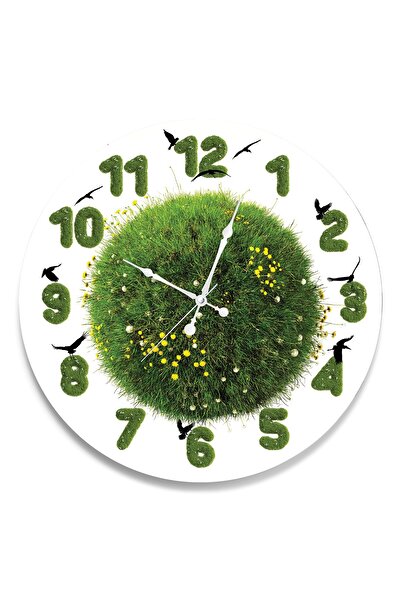 EMYA HOME Ceas din sticlă de iarbă - 40 cm