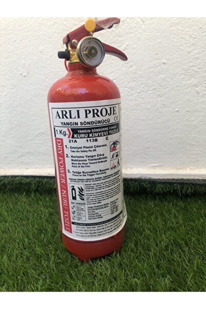 CARSESUAR Yangın Söndürme Tüpü 1 kg - Araç Yangın Tüpü
