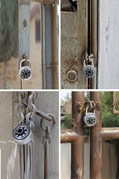 xolo Şifreli Asma Kilit Bavul Valiz Ofis Dolap Çanta Güvenlik Şifreli Kilit XLK410