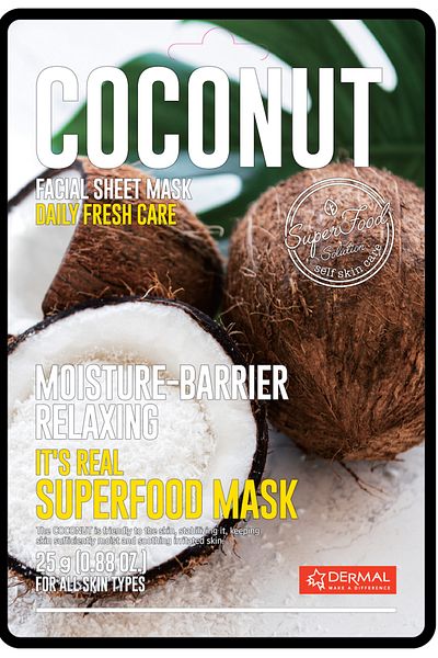 Dermal Relaxing and Strengthening Coconut Mask 25 Gr